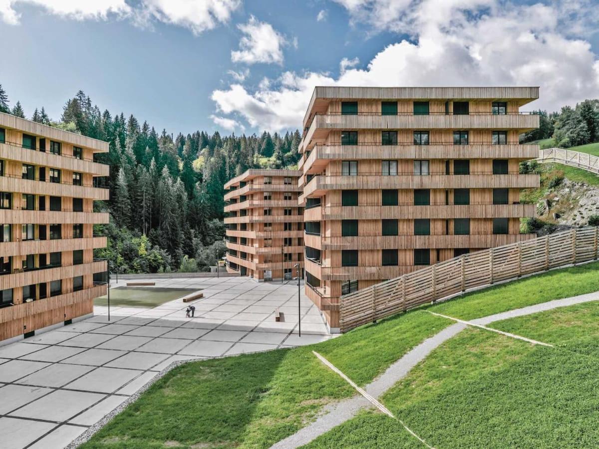 Ferienwohnung 3,5 Zimmer Direkt An Ski- Und Bikepiste Flims Extérieur photo