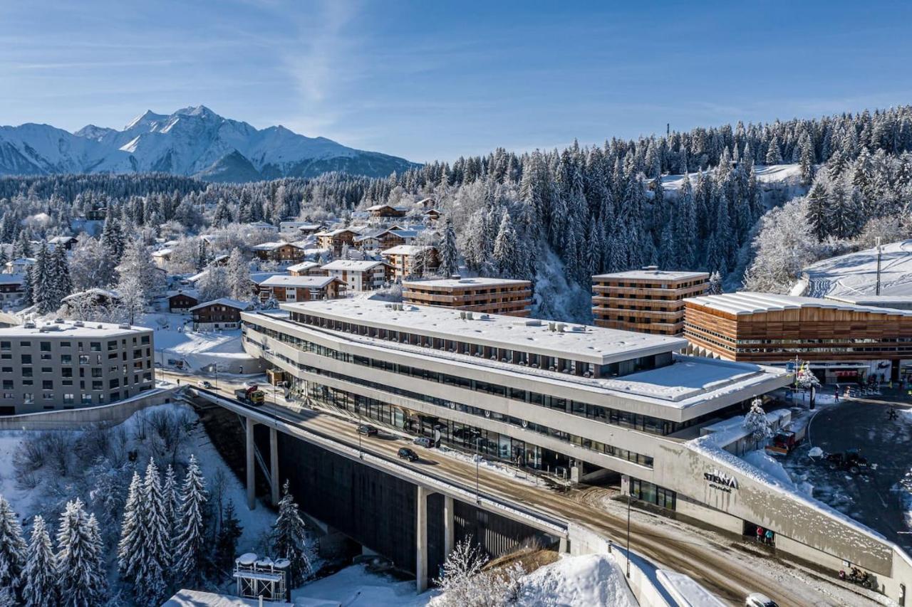 Ferienwohnung 3,5 Zimmer Direkt An Ski- Und Bikepiste Flims Extérieur photo