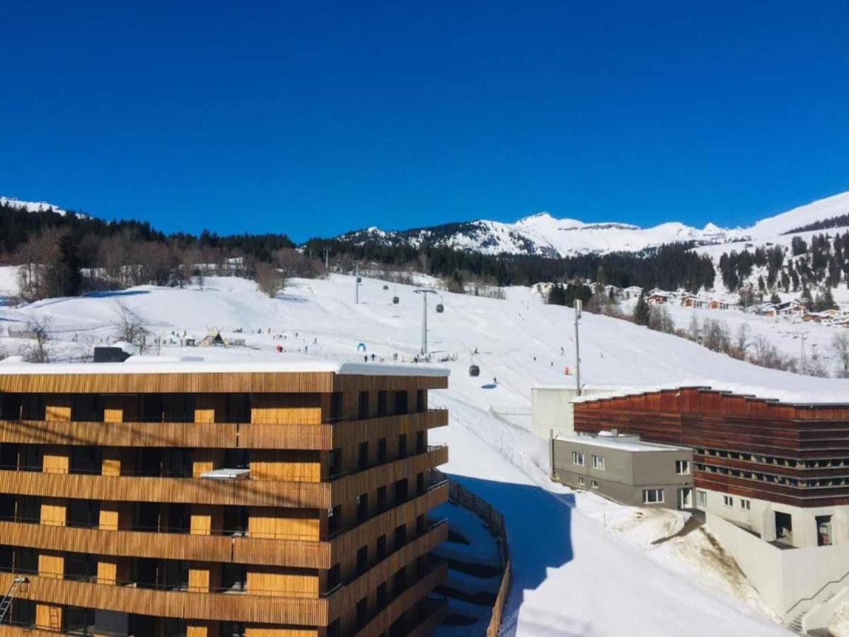 Ferienwohnung 3,5 Zimmer Direkt An Ski- Und Bikepiste Flims Extérieur photo
