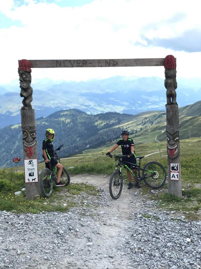 Ferienwohnung 3,5 Zimmer Direkt An Ski- Und Bikepiste Flims Extérieur photo