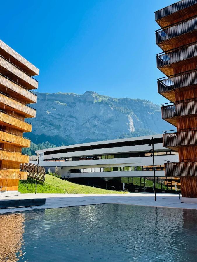 Ferienwohnung 3,5 Zimmer Direkt An Ski- Und Bikepiste Flims Extérieur photo