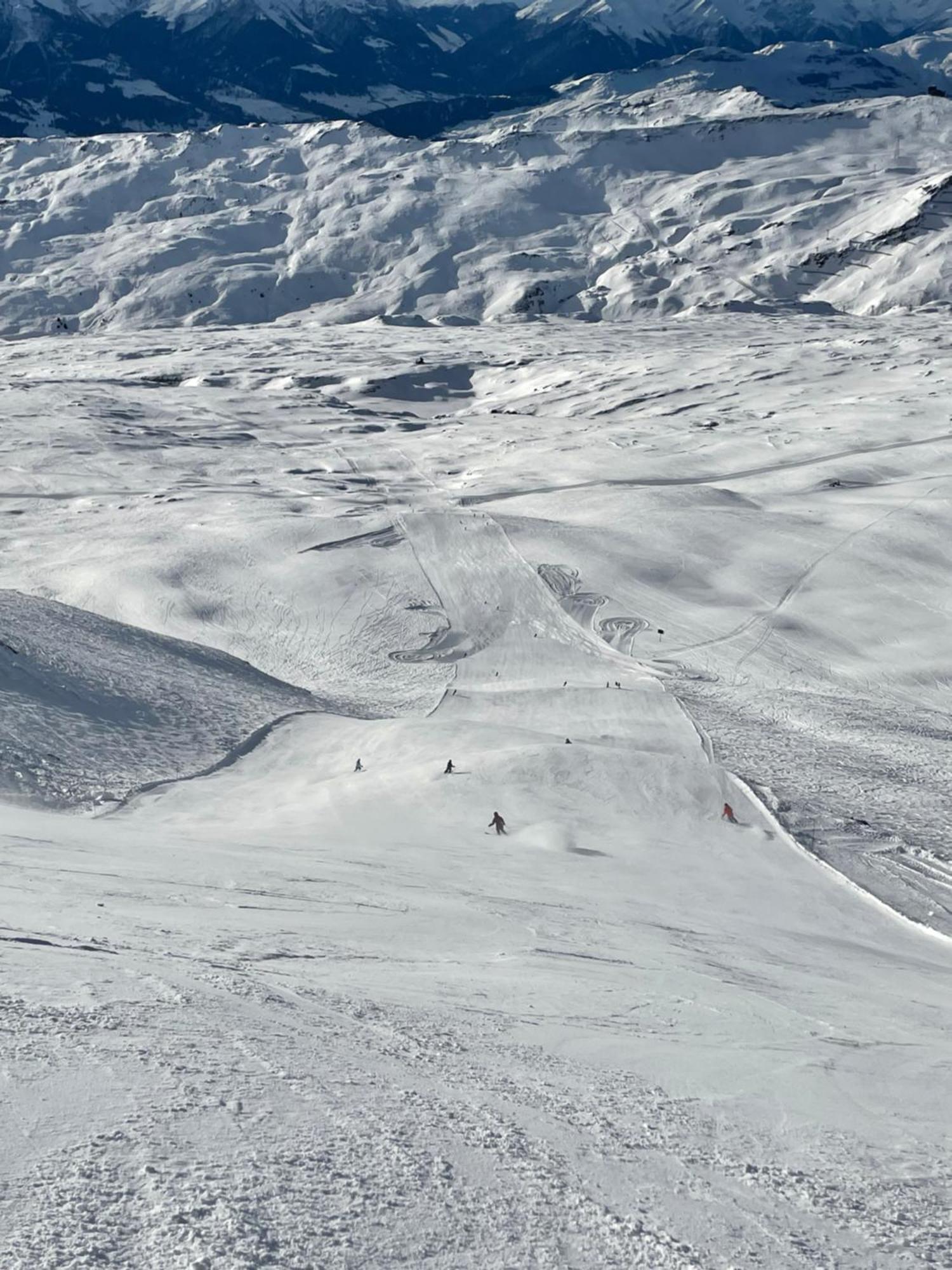 Ferienwohnung 3,5 Zimmer Direkt An Ski- Und Bikepiste Flims Extérieur photo